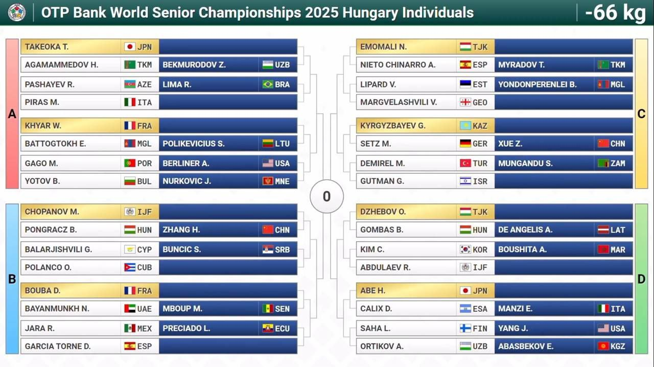 ЖЕРЕБЬЕВКА МУЖЧИН НА ЧЕМПИОНАТ МИРА 2025