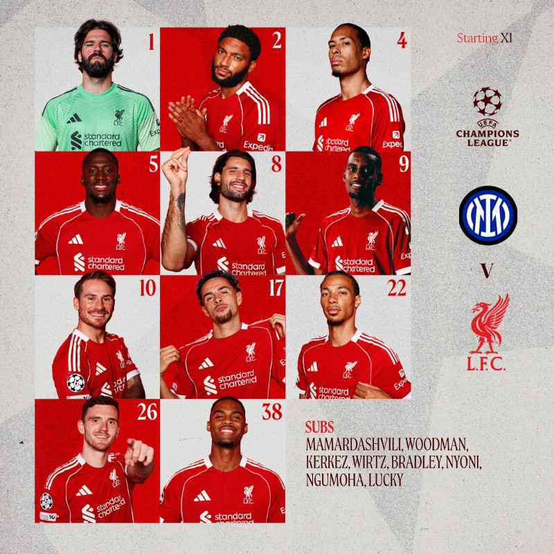 Ливерпуль состав